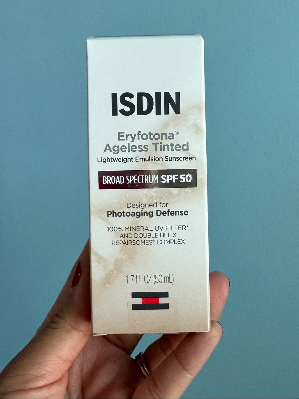 ISDIN Eryfotona Ageless Tinted Sunscreen SPF 50 New sunscreen for all skin types